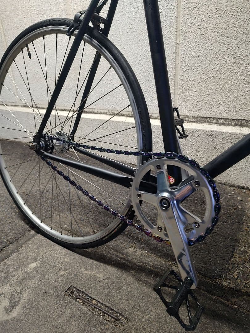 ヒュウ 　送料込み パシュートフレーム ピストバイク