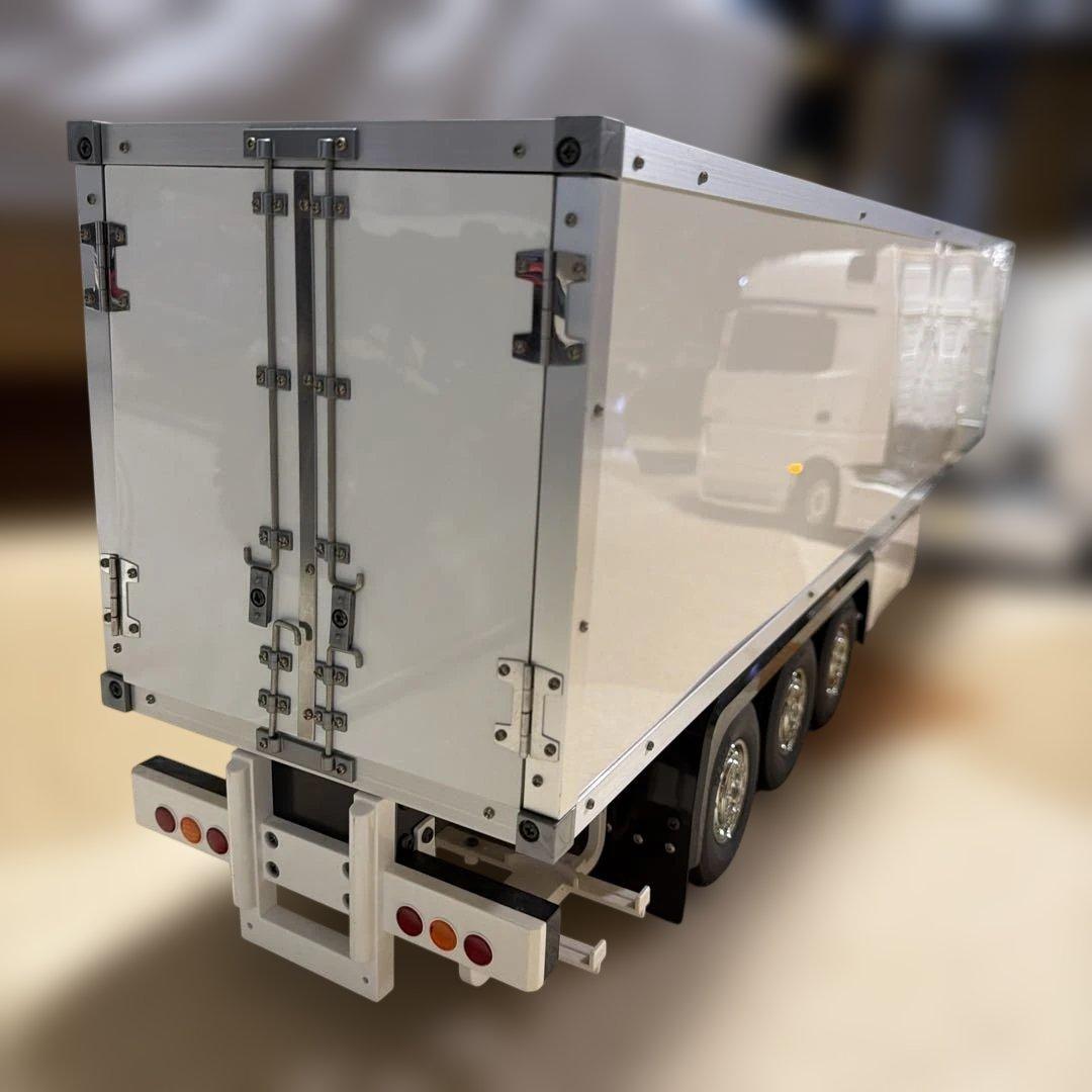 タミヤアクトロストレーラー3軸リーファセット