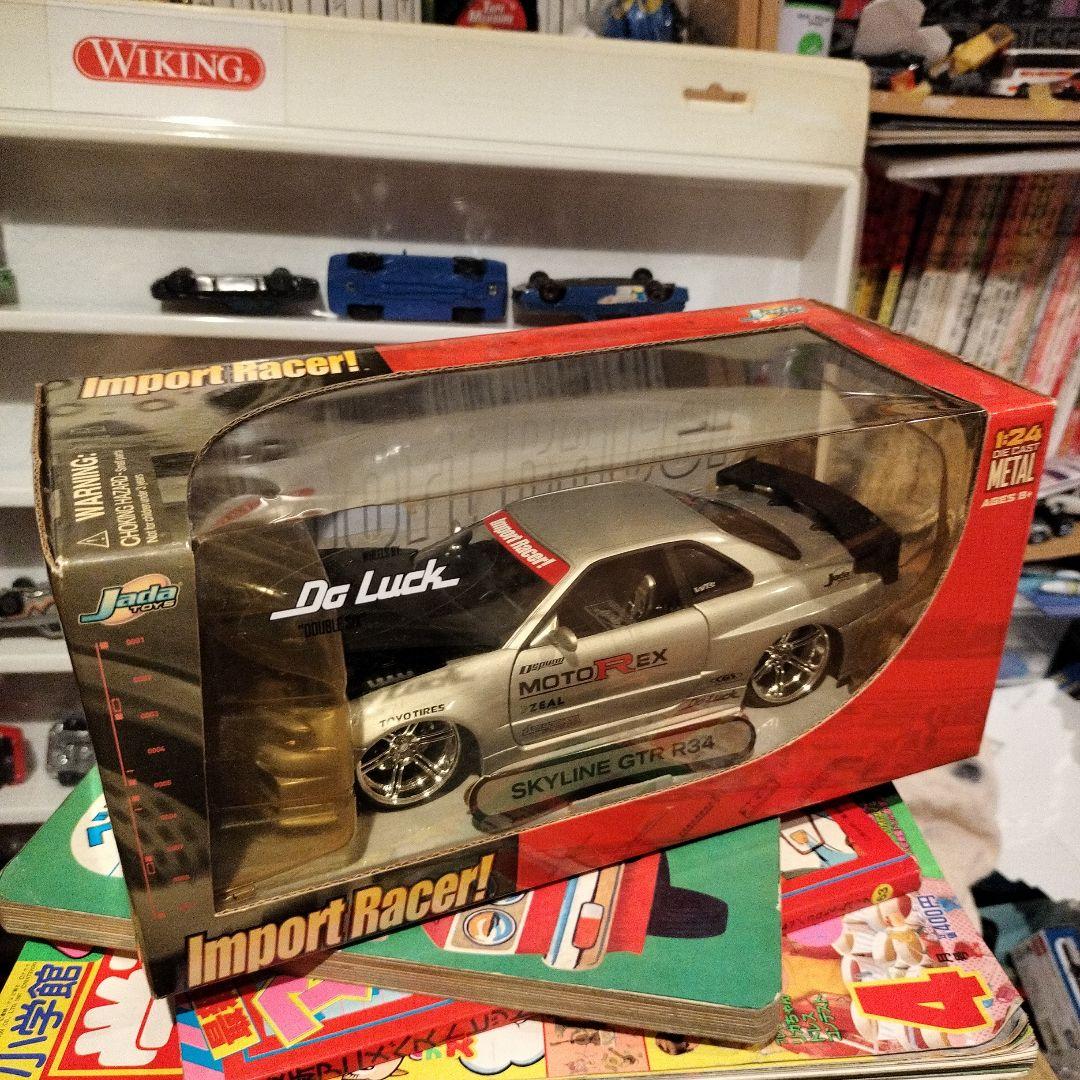 昴　1/24 インポートレーサー　R34 スカイライン　GT-R