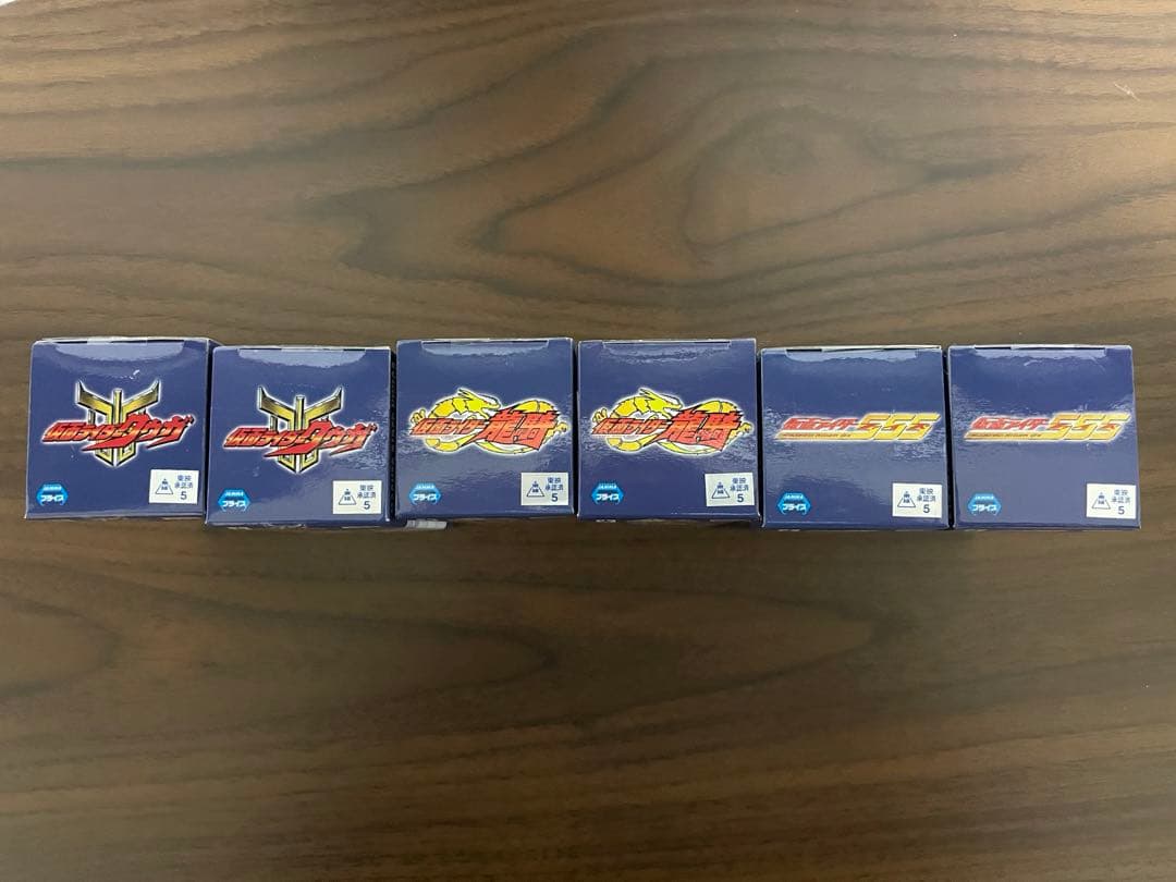 仮面ライダー　ワーコレ　宿命の戦い　全6種