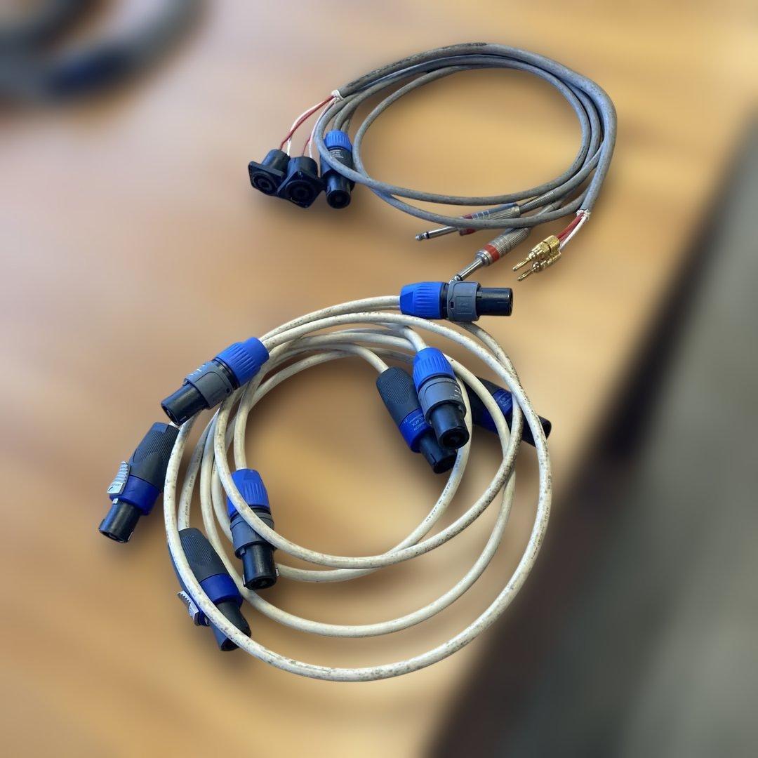 スピーカーケーブル　まとめて