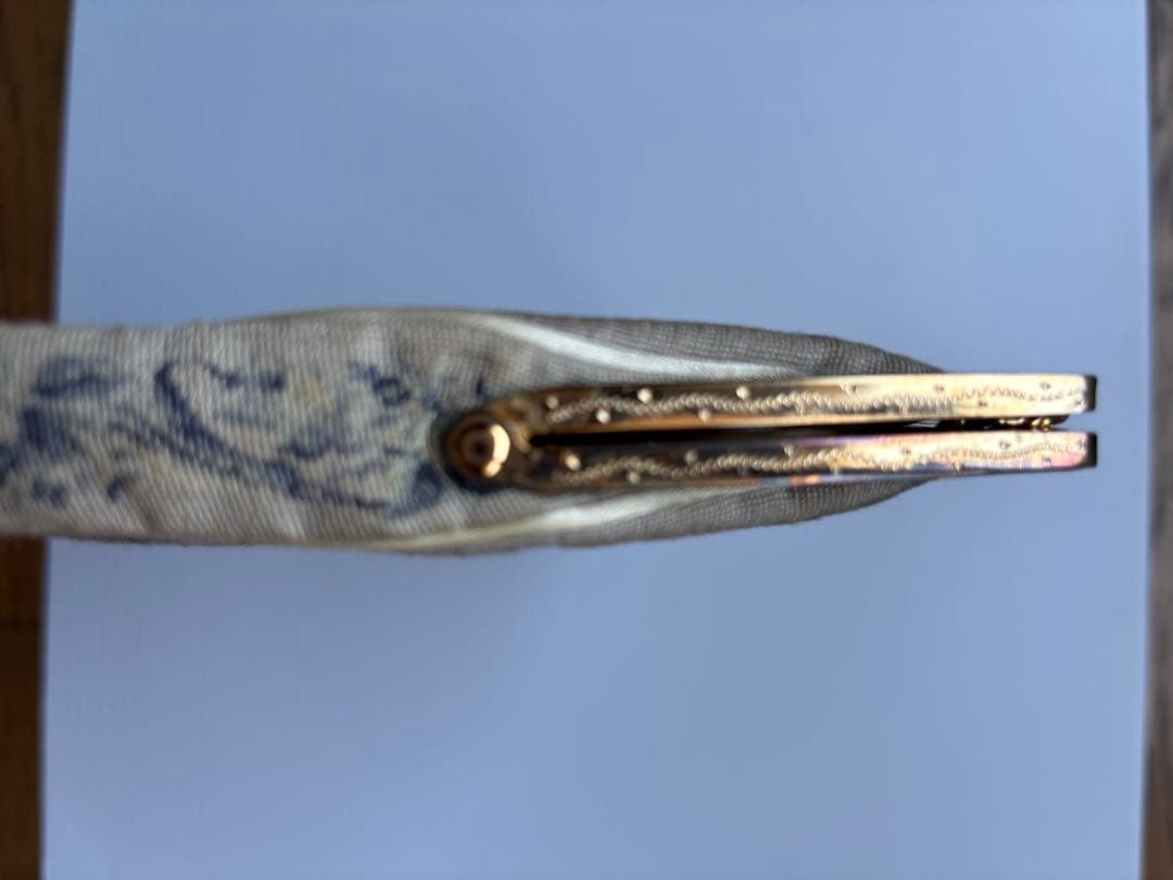 ヴィンテージ刺繍ハンドバッグ