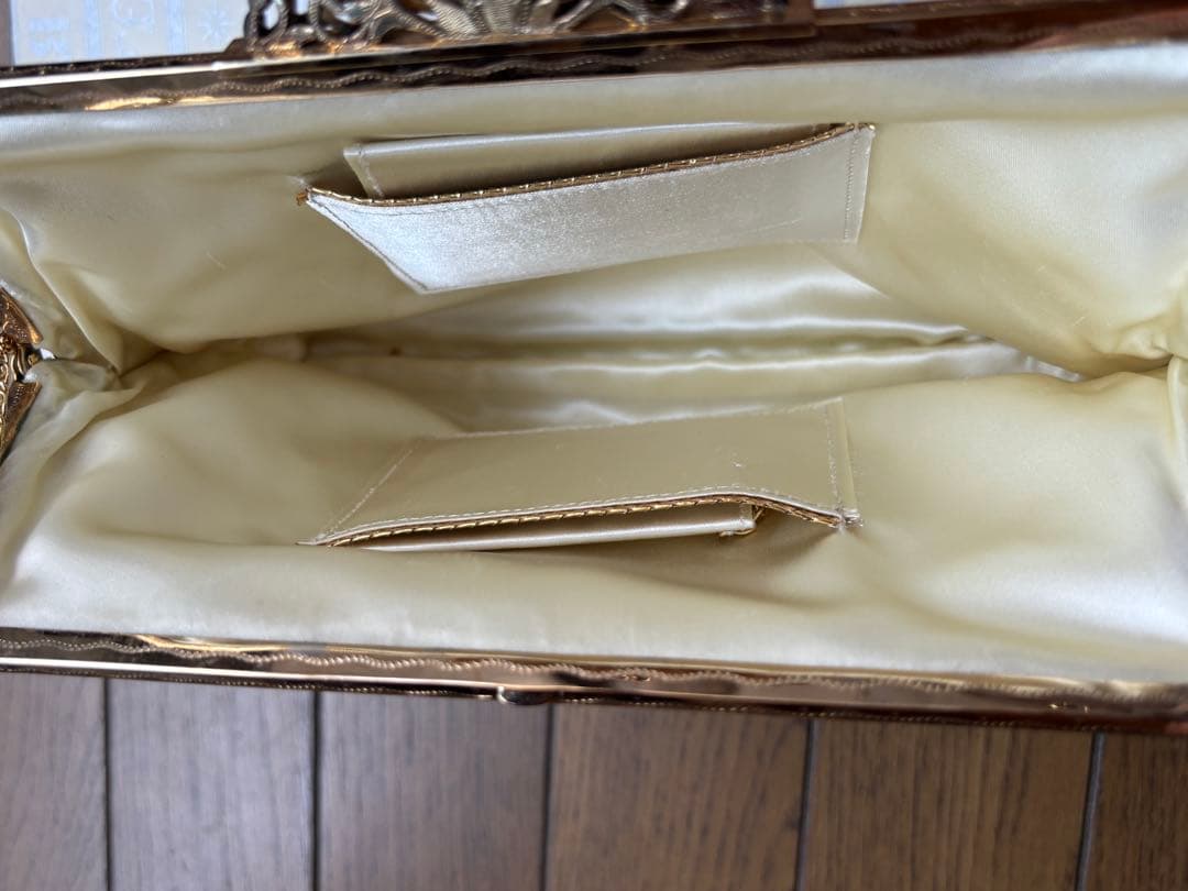 ヴィンテージ刺繍ハンドバッグ