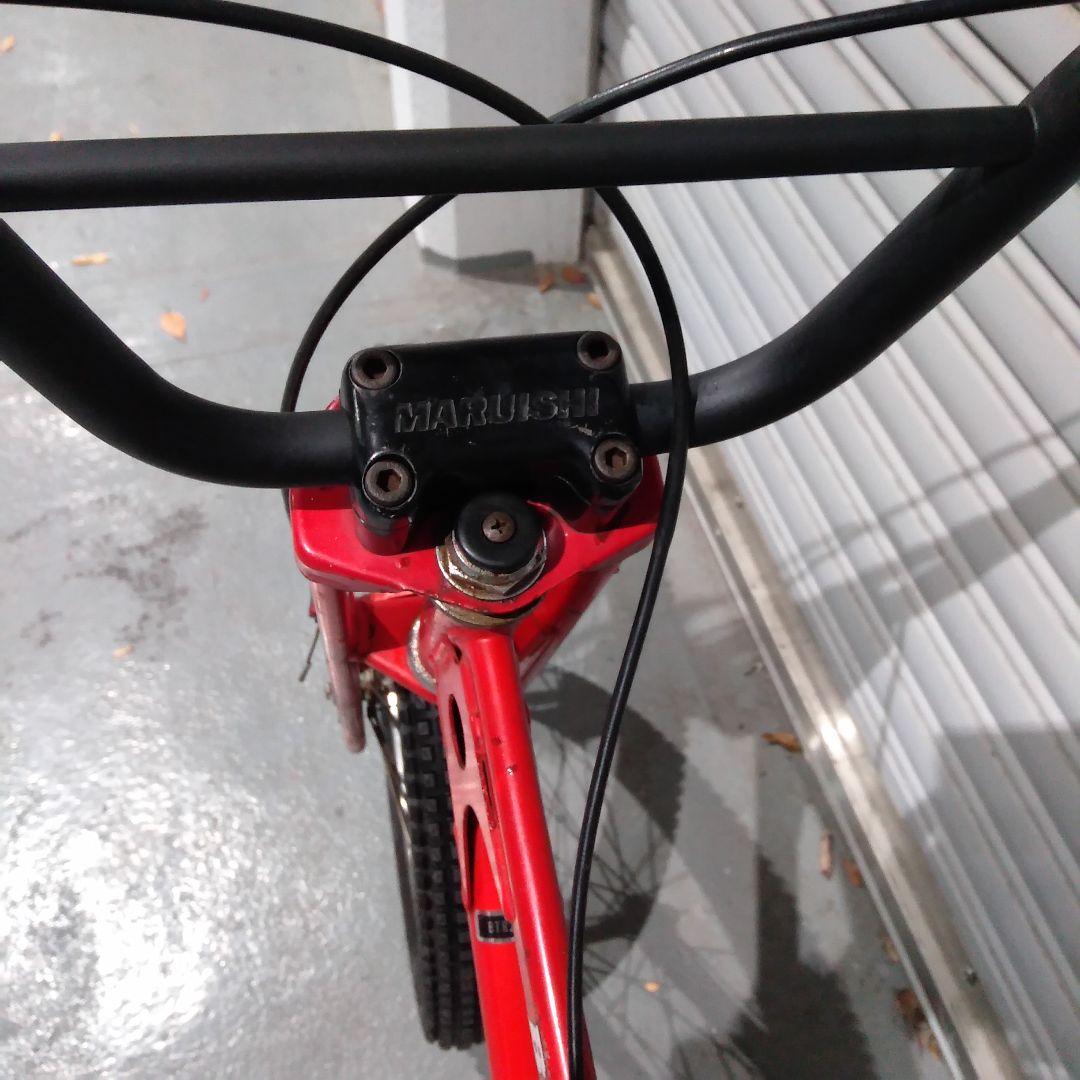 MARUISHI マルイシ トライアル BMX 自転車 20インチ 赤