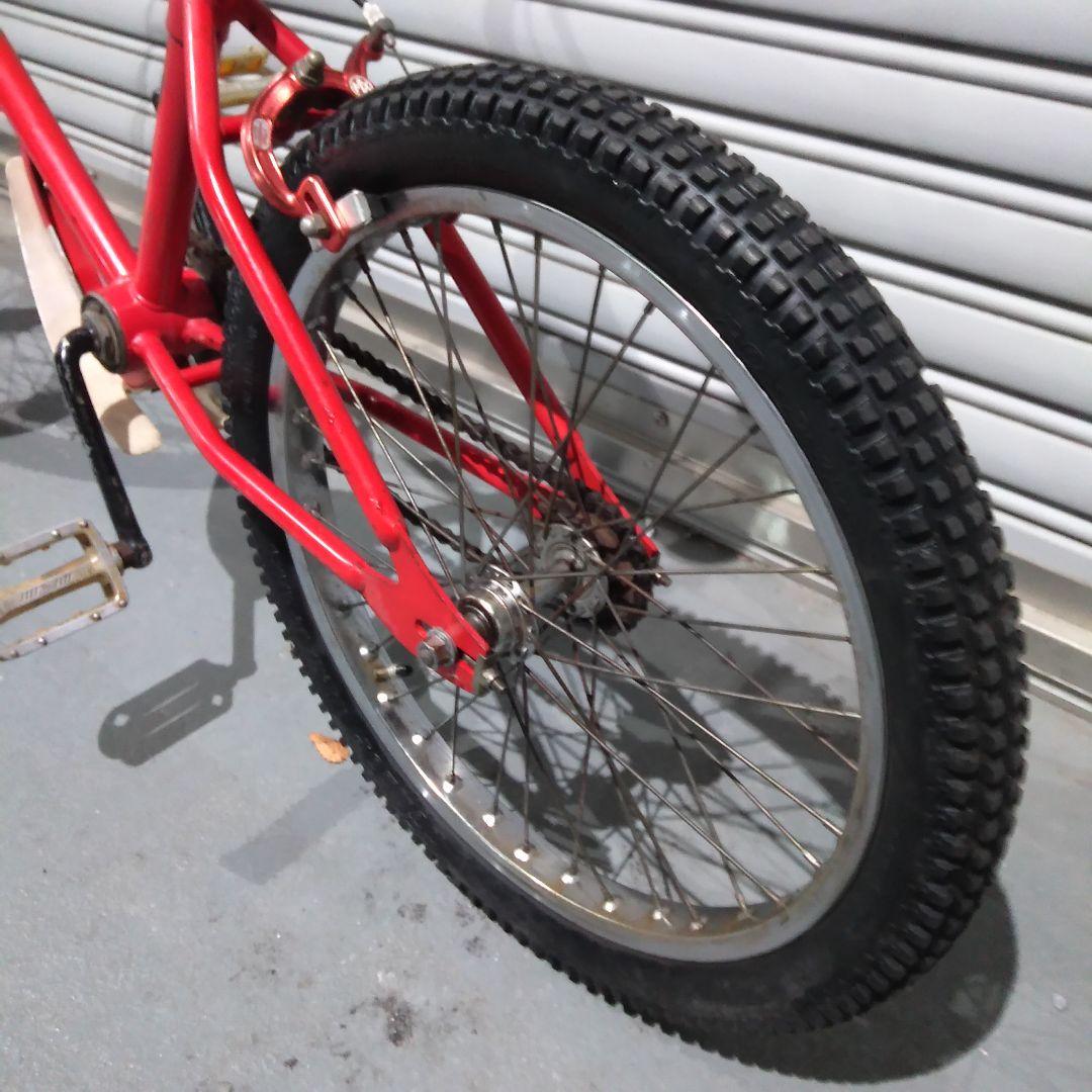 MARUISHI マルイシ トライアル BMX 自転車 20インチ 赤