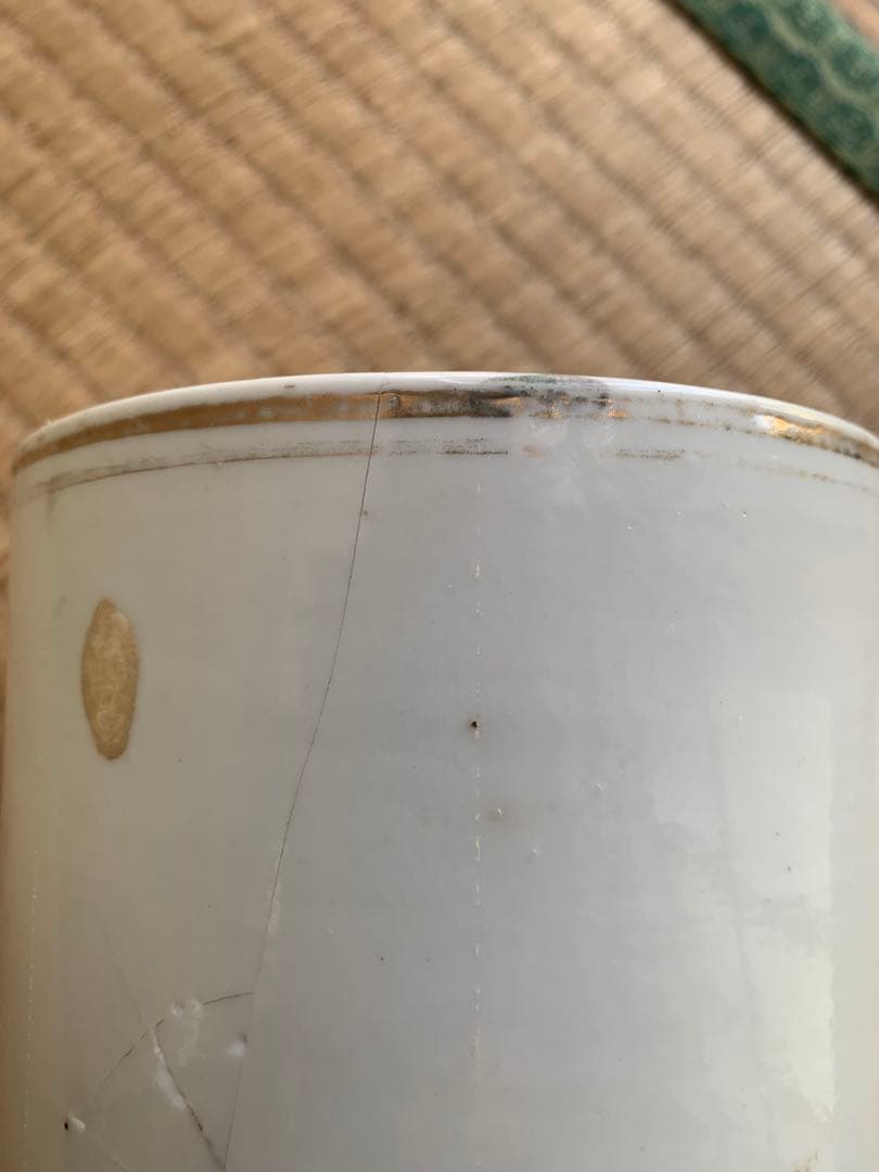 中国清時代五彩花瓶