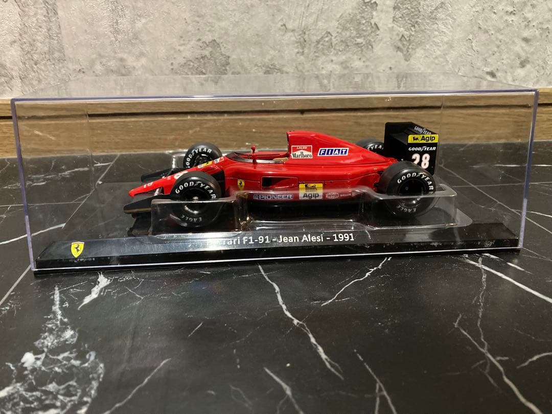 日本未発売　フェラーリF1 ビッグスケールコレクション F1-91 アレジ仕様