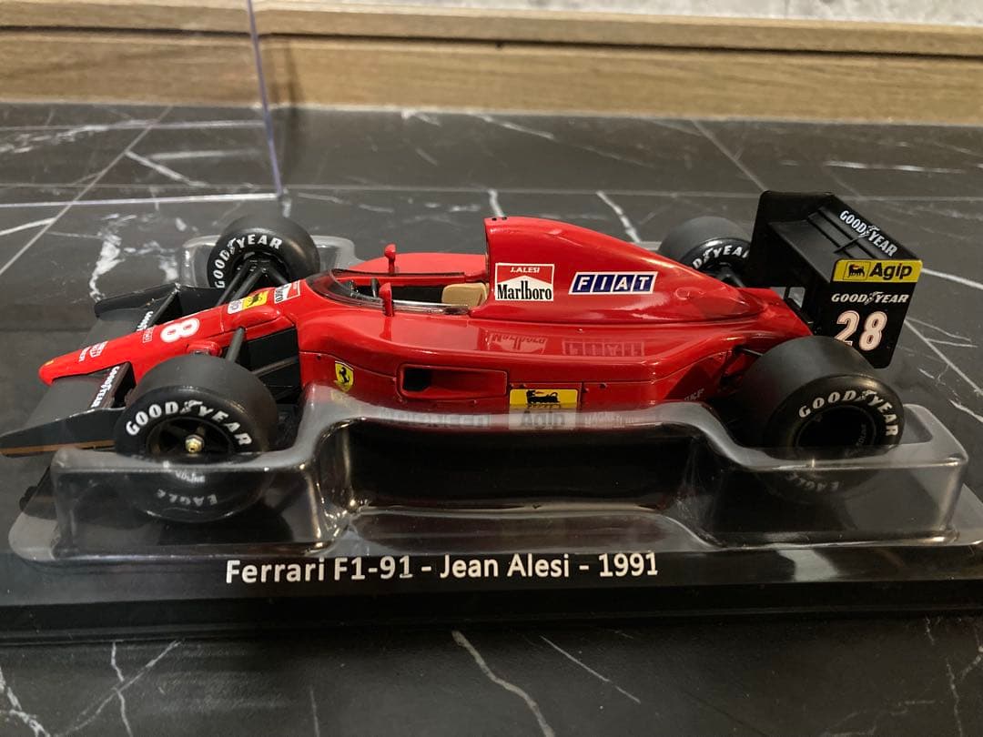 日本未発売　フェラーリF1 ビッグスケールコレクション F1-91 アレジ仕様