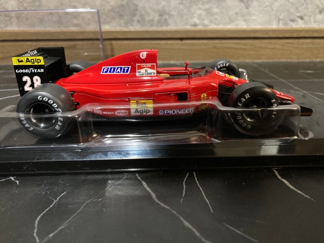 日本未発売　フェラーリF1 ビッグスケールコレクション F1-91 アレジ仕様
