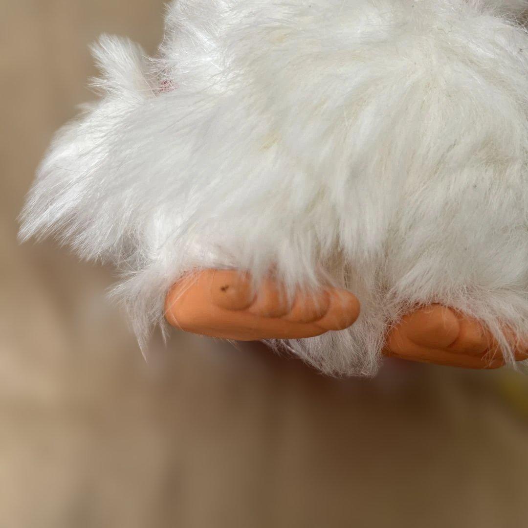 【入手困難】タグ付き　セキグチ　ベムベム　ぬいぐるみ　雪男　昭和レトロ