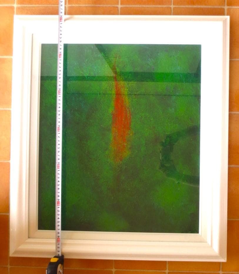 絵画　アート　命の火を輝かす　真作