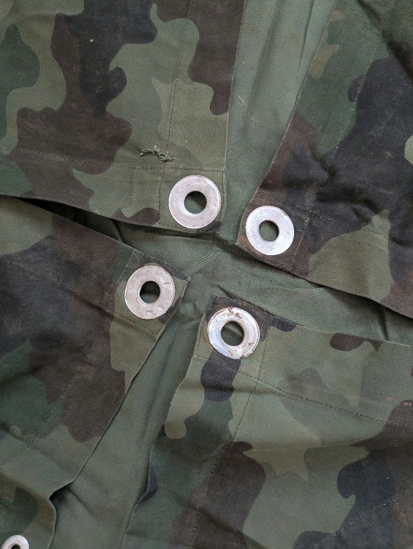 ユーゴスラビア軍M89 M93 軍幕 ミリタリーテント ポンチョ ツェルトバーン