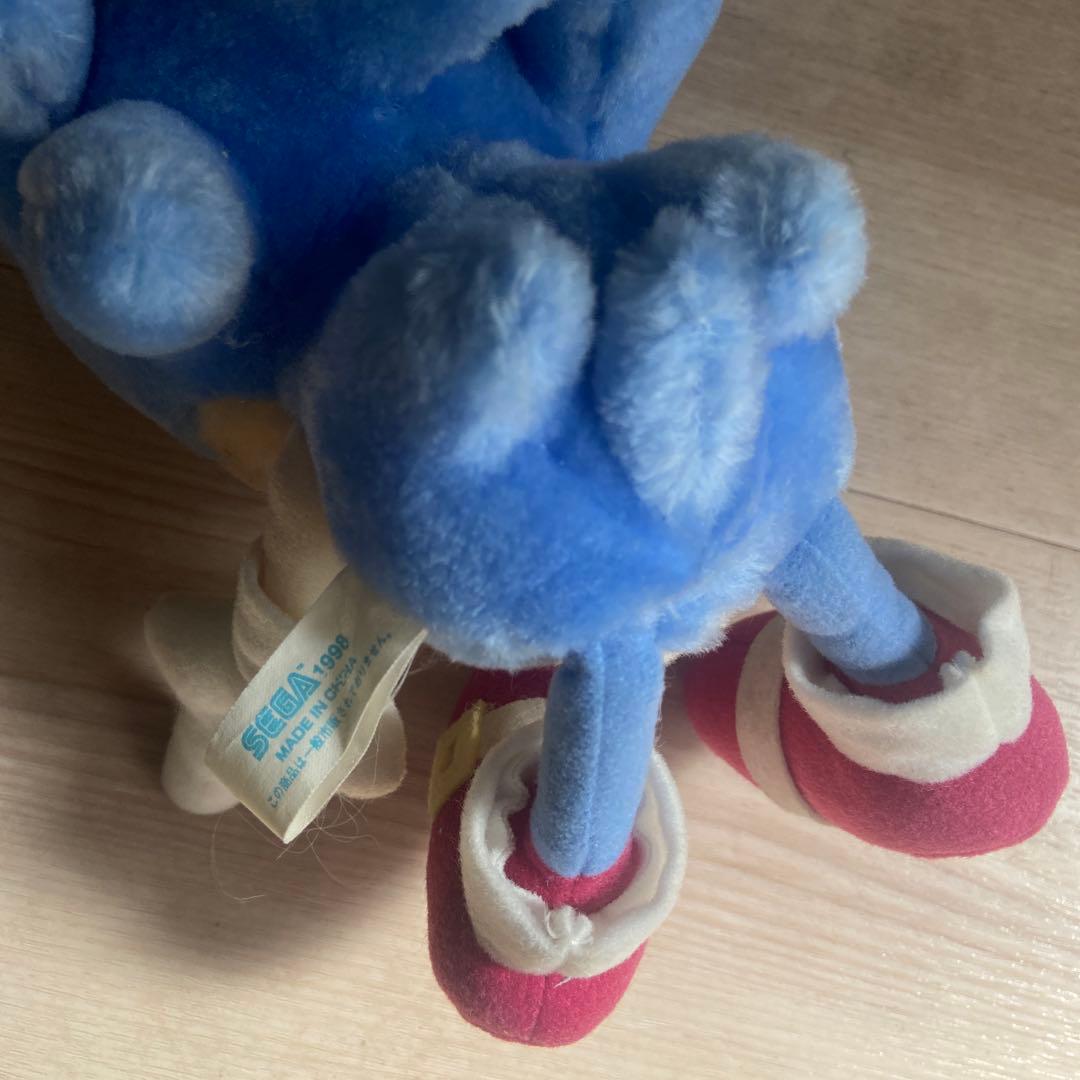 セガソニック ペールカラー　ぬいぐるみ 平成レトロ　非売品　1998 希少　レア