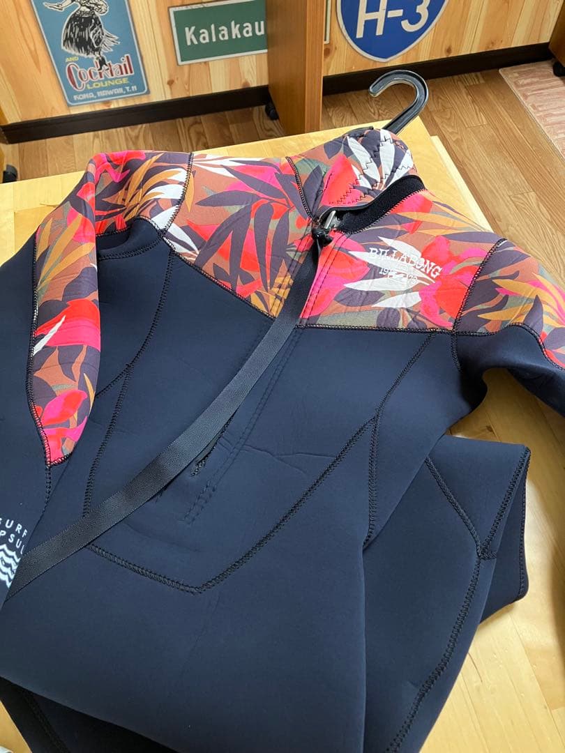 ビラボン Billabong フルスーツ M レディース 3×2ミリ