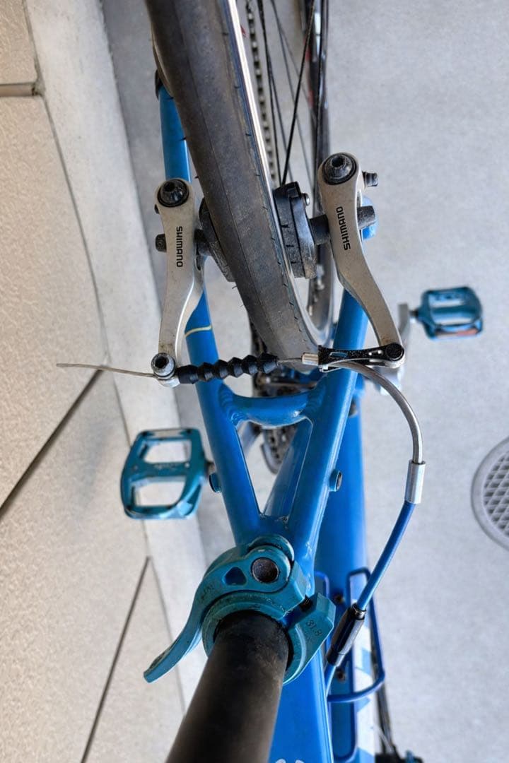 送料込み　クロスバイク カスタム　ドロップハンドル　GIANTフレーム