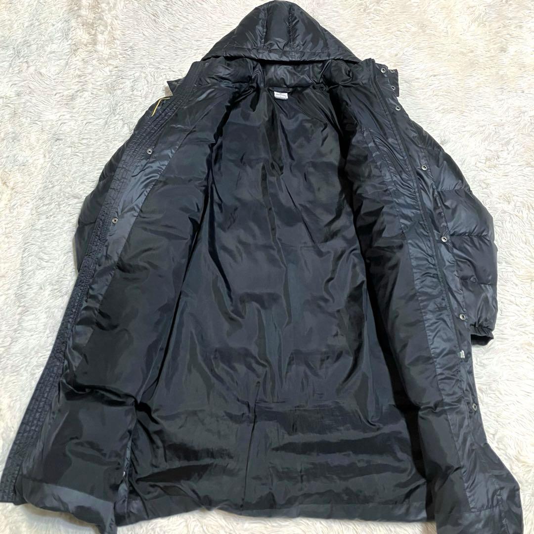 NIKE ナイキ ロングダウン ベンチコート スポーツ観戦 防寒 L 黒