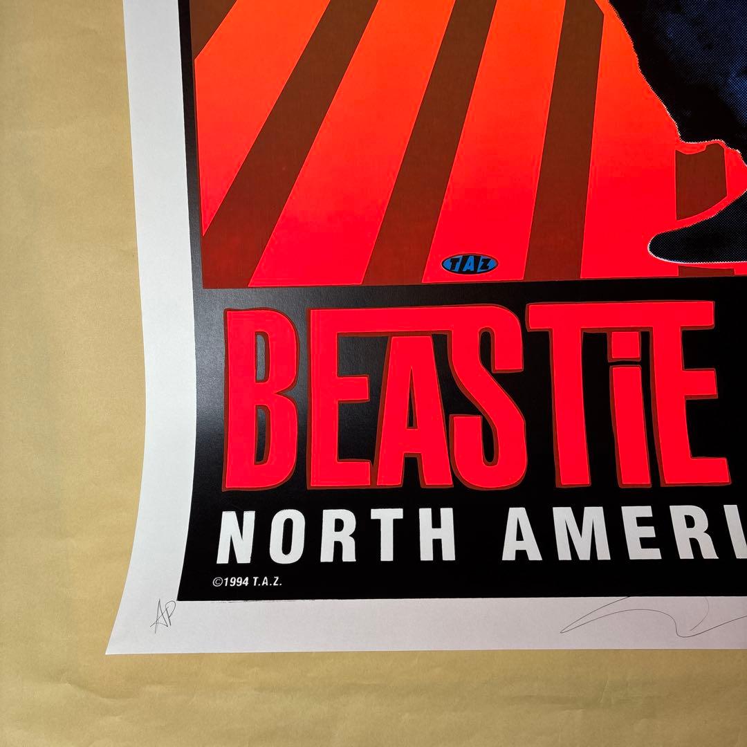 TAZ タズ　BEASTIE BOYS シルクスクリーンポスター
