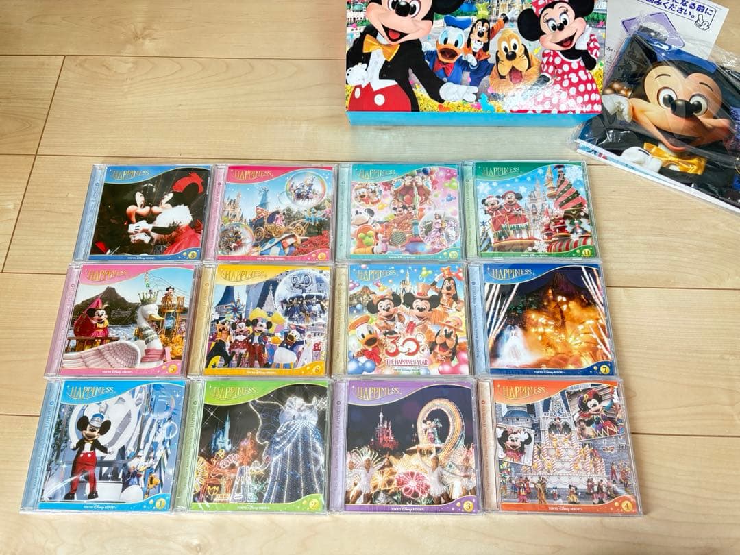 ユーキャン ディズニーリゾート30周年記念CD BOXトートバッグとポスター付き