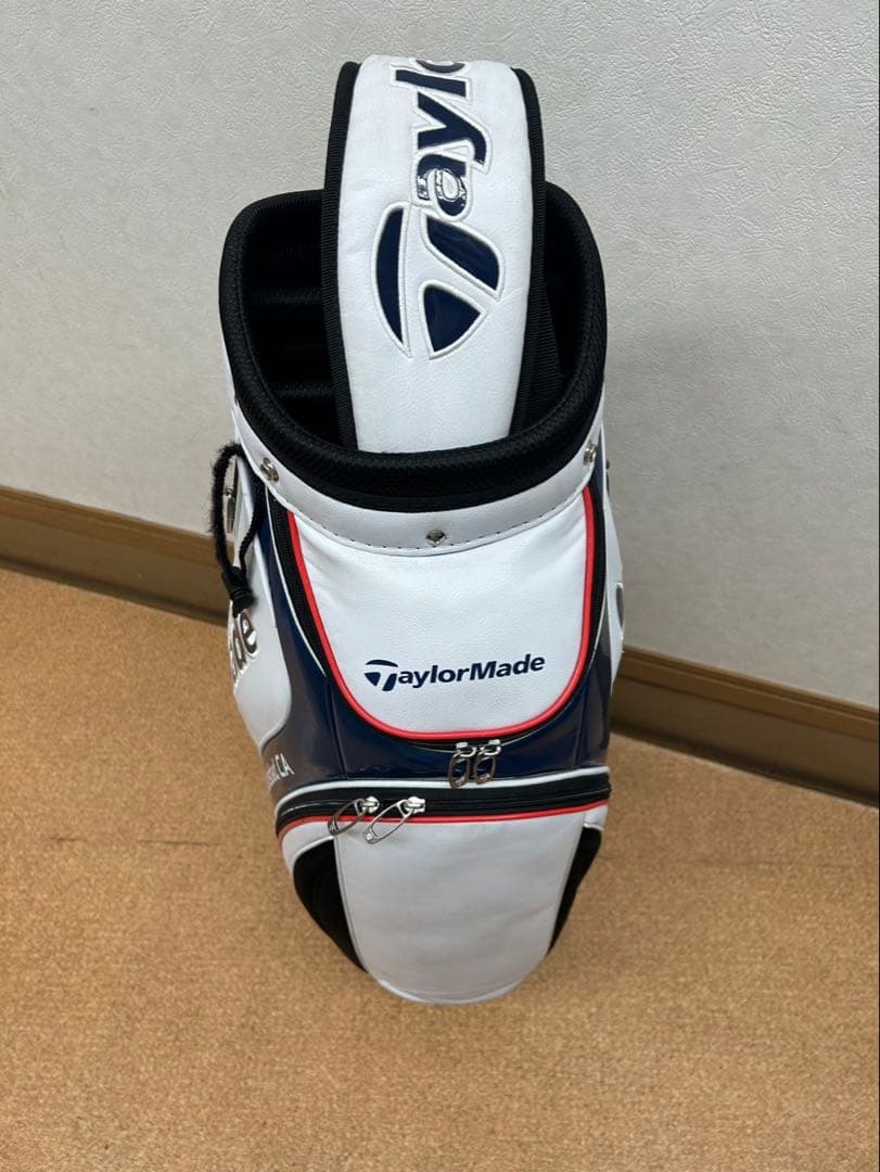 TaylorMade キャディバッグ ホワイト/レッド/ブラック