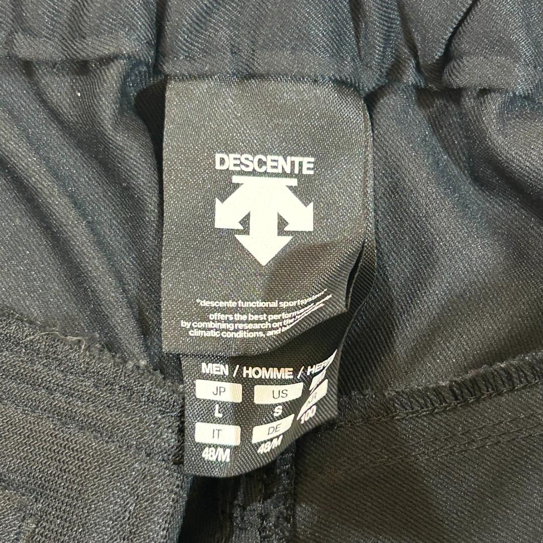 人気　デサント　ナイロンパンツ　カーゴパンツ　ゴルフ　ベルト　ウエストゴム　L