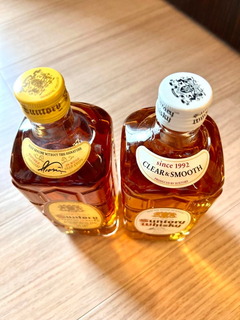 【角瓶復刻版&白角】サントリーウイスキー 2本セット