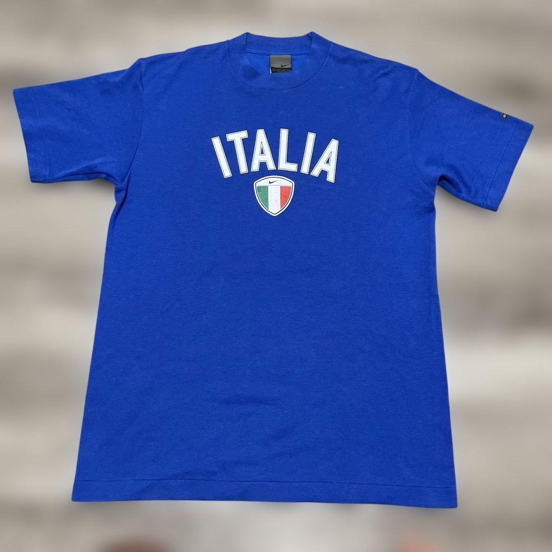 激レア NIKE サッカーイタリア代表 10 TOTTI ユニフォーム Tシャツ