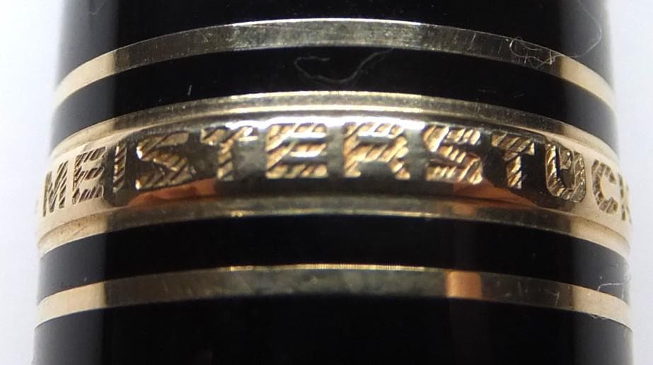 希少マイスターシュテュック149 中白　2段エボナ 1980年代中期 M字幅