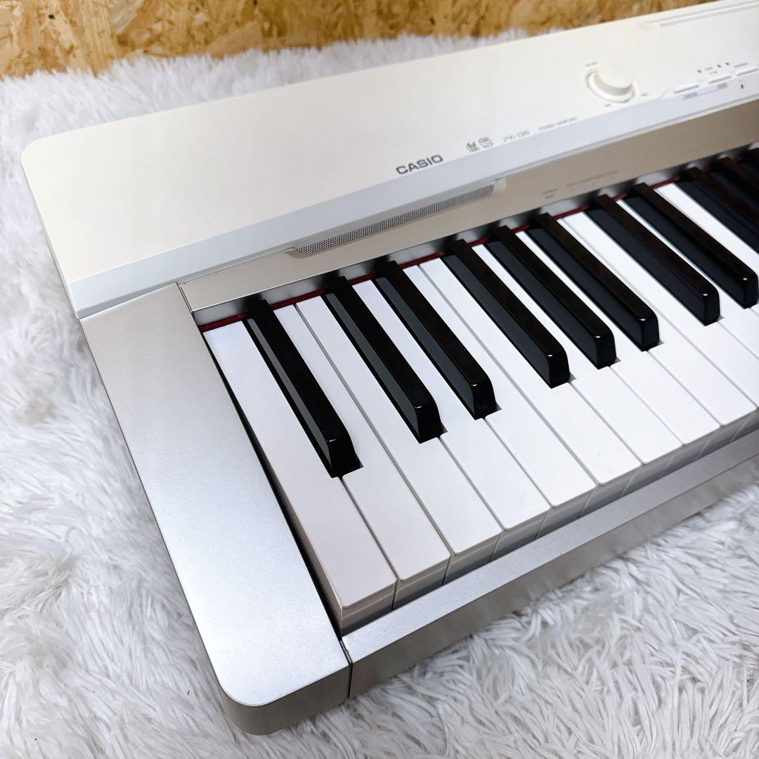 CASIO privia プリヴィア PX-130WE 電子ピアノ カシオ