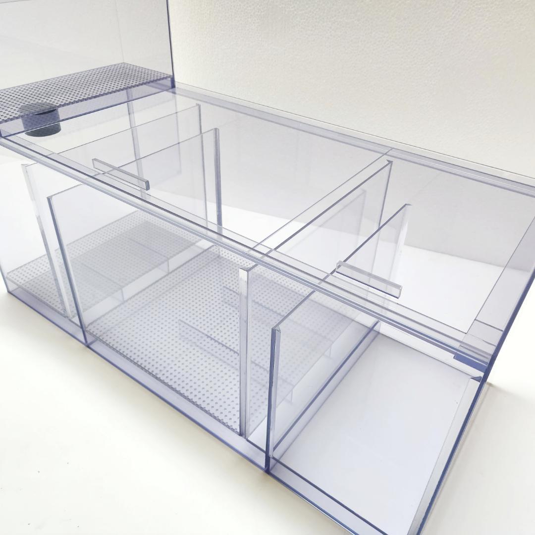 □国産5層式濾過槽□750×300×300h□オーバーフロー水槽用□