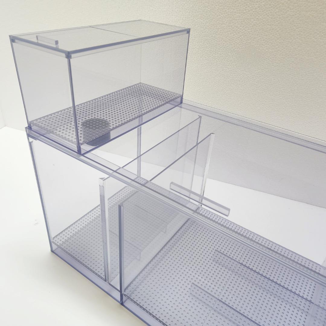 □国産5層式濾過槽□750×300×300h□オーバーフロー水槽用□