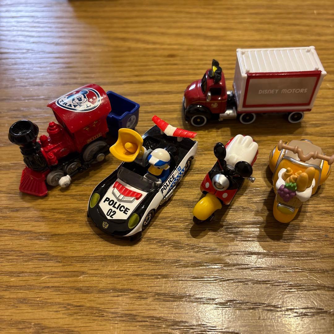 【Disneyランド＆シー購入 トミカ】クリスマス ミニカーセット