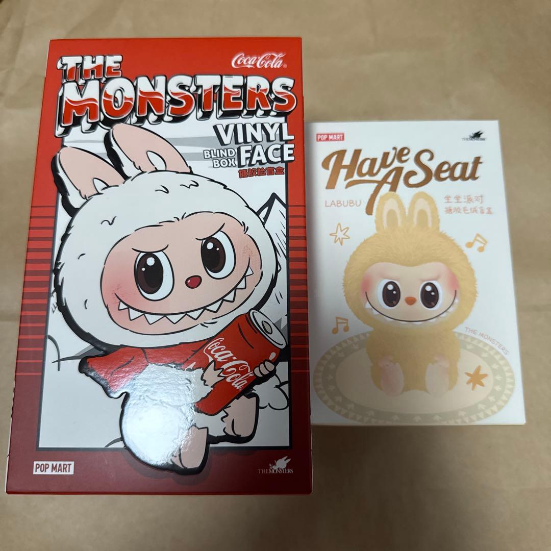 POPMART THEMONSTERSラブブ コカコーラ haveaseat