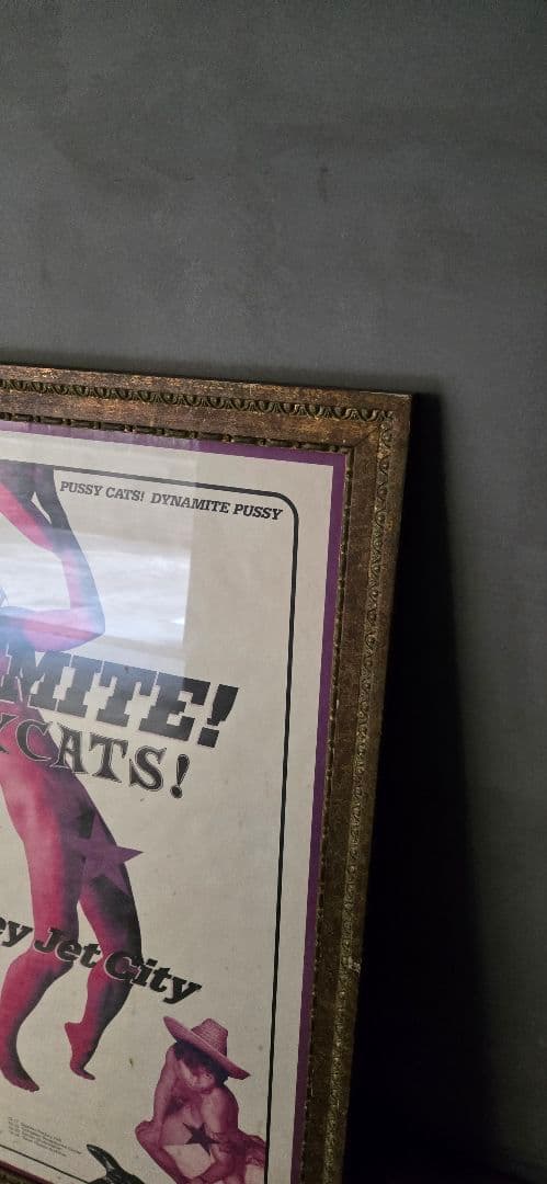 Blankey Jet City ポスター 大判B1サイズ　カスタムメイド額縁付