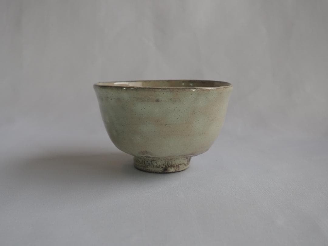 裏千家15世鵬雲斎御書付『萩焼茶碗』12代田原陶兵衛造 (共箱)