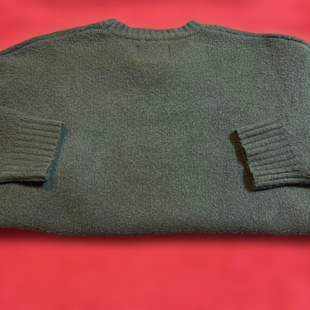 ナップタイム　naptime. Nissy ニット　プルオーバー　カーキ