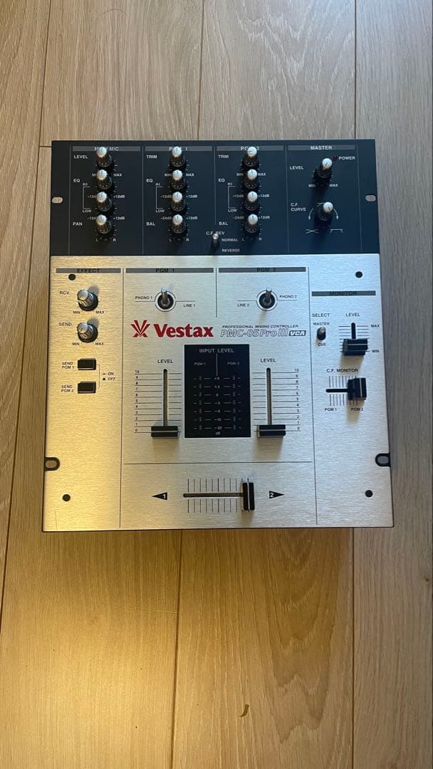 【音出確認済／純正AC付】VESTAX PMC-005 PRO III VCA