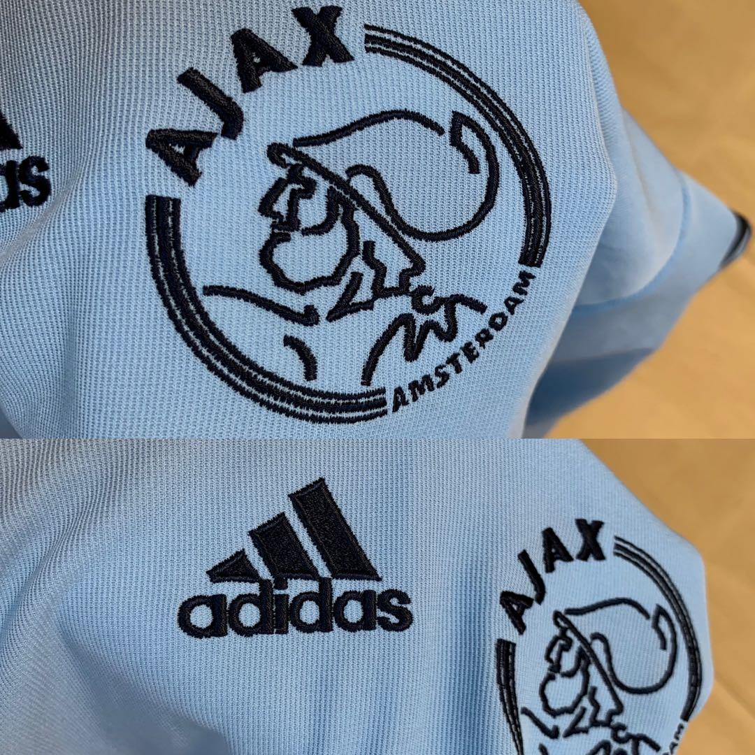 00s アヤックス トレーニングウェア ユニフォーム adidas 水色