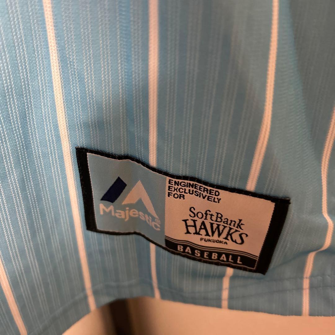 【新品】福岡ソフトバンクホークス　#6 今宮健太選手　刺繍 ユニホーム　M