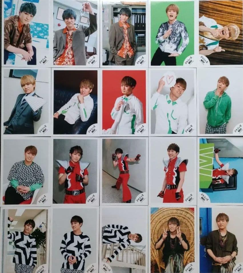 神山智洋 ジャニーズWEST WEST. 公式写真 ① ソロ 個人のみ