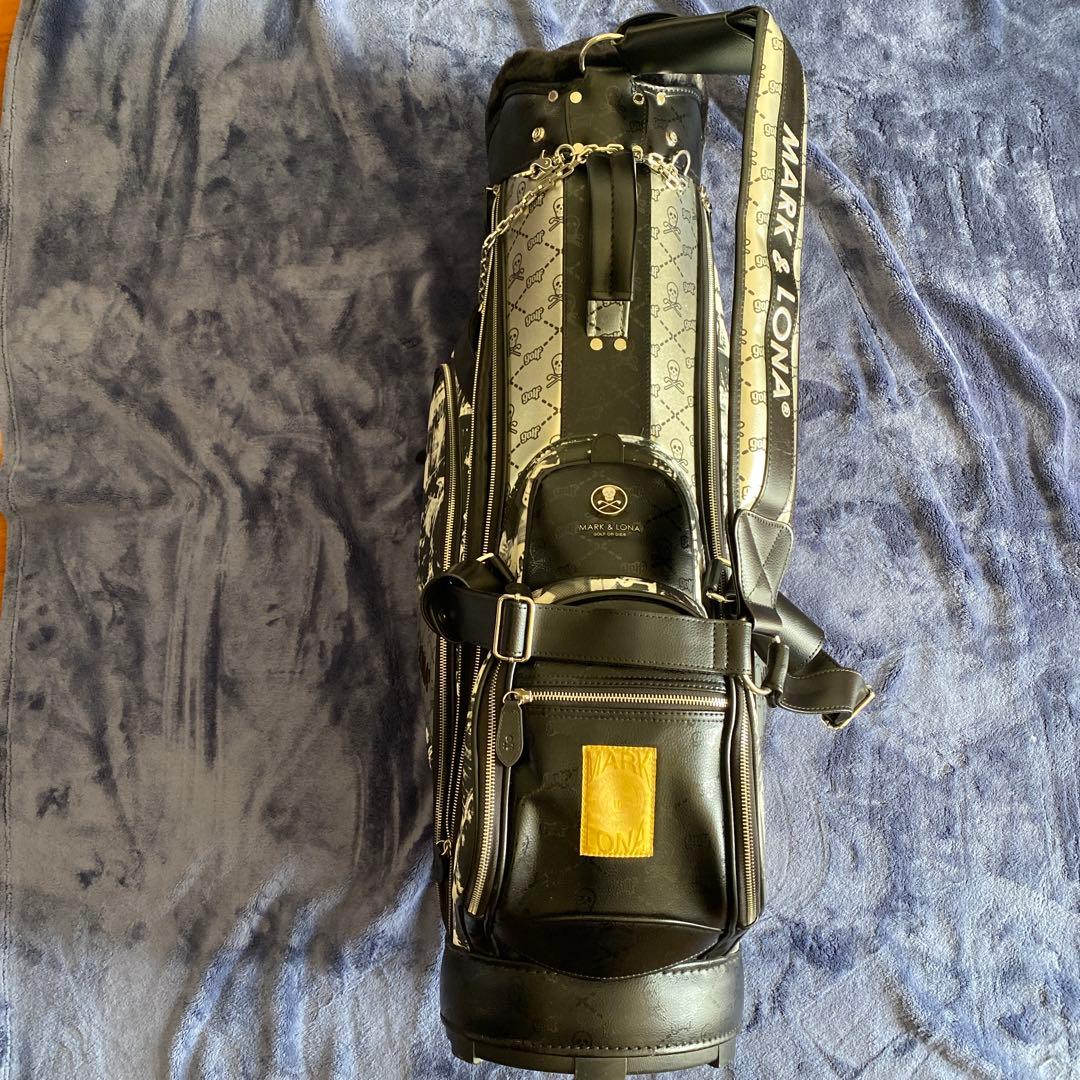 s*a様 MARK & LONA キャディバッグ シルバー