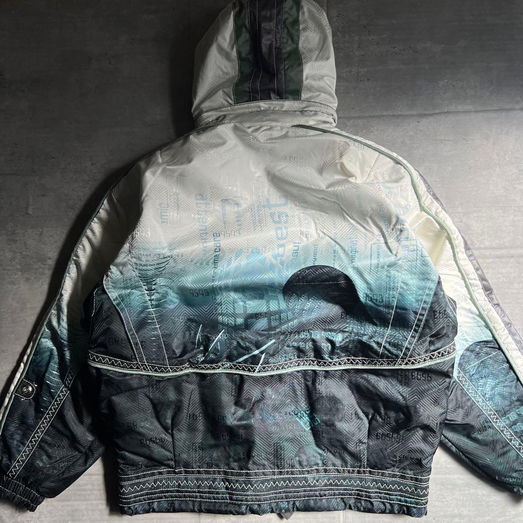 超激レア】Asics アシックス　グラフィック　スキーウェアセットアップ　日本製