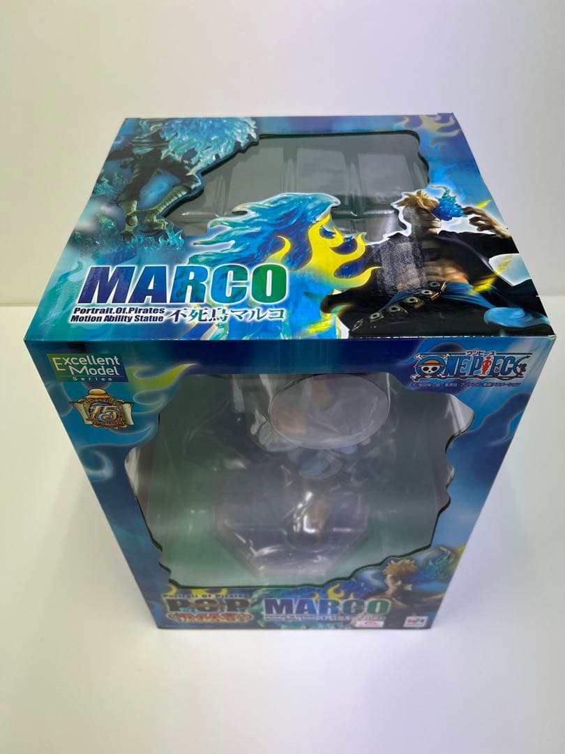 P.O.Pワンピース“MAS” 不死鳥マルコ　初版黄足 国内正規品　未開封