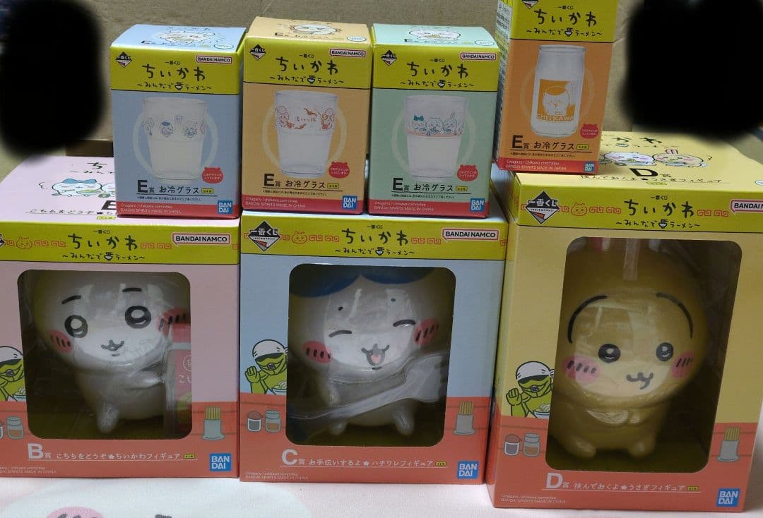 ちいかわ　一番くじ　ラーメン編