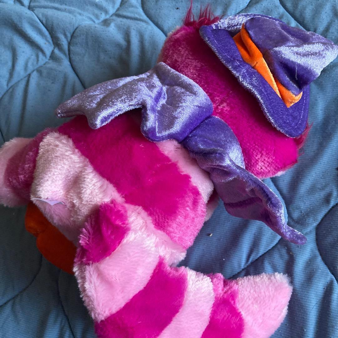 チェシャ猫 ぬいぐるみ かぼちゃ付き