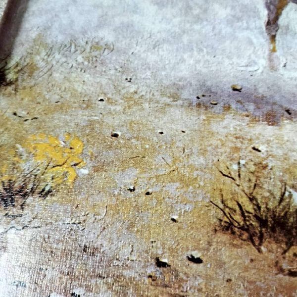 世界の名画 オーガスト・アルボー 広野の群馬 複製画 額装 アート 印刷