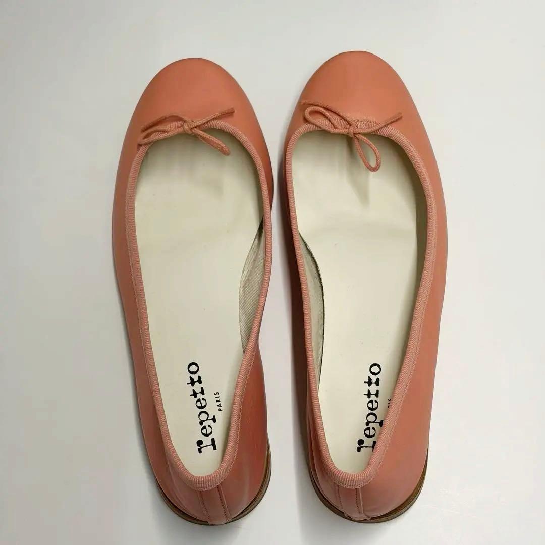 Repetto ピンク バレエシューズ 39