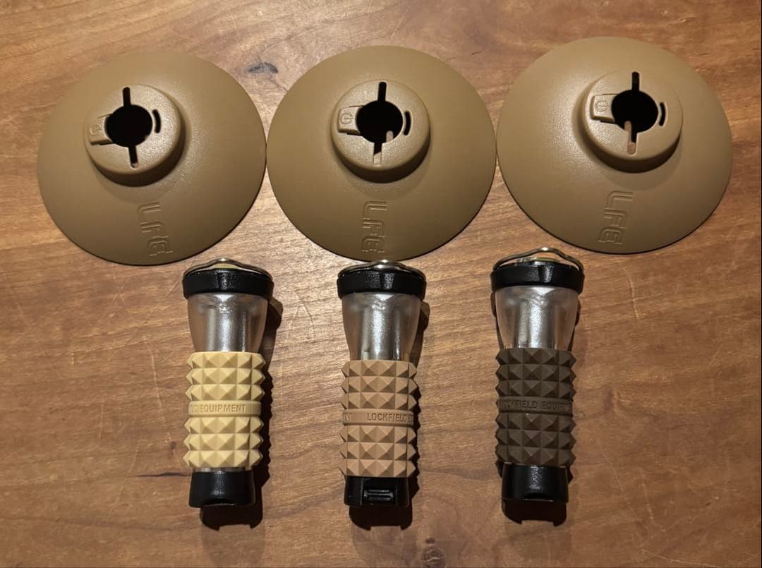 ゴールゼロ　ロックフィールドイクイップメント　カスタムセット