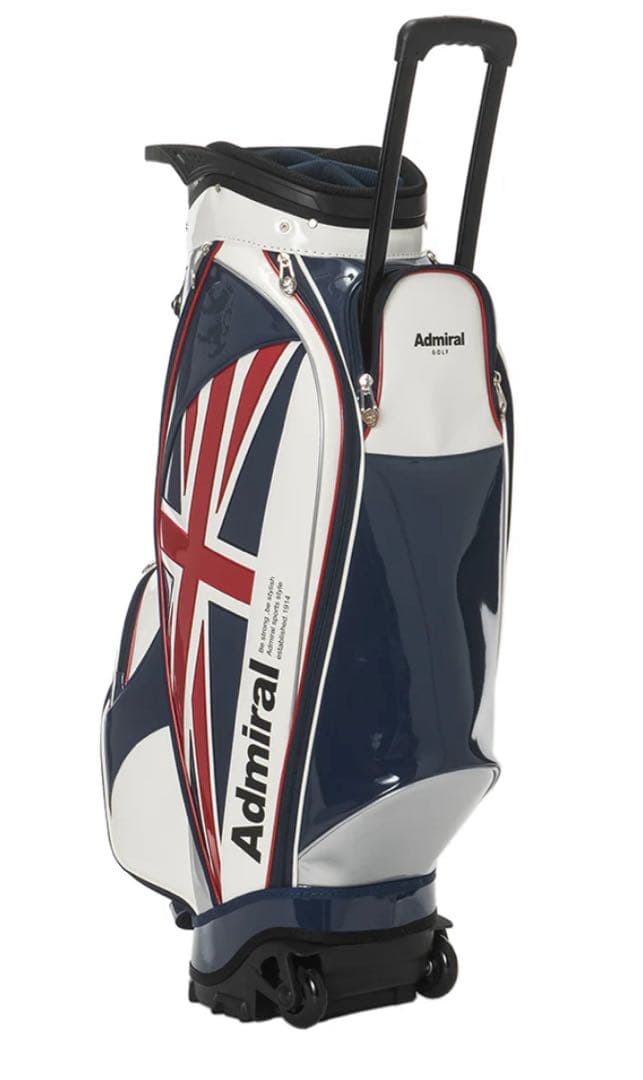 Admiral キャスター付き キャディバッグエナメル　ADMG5BC3 新品