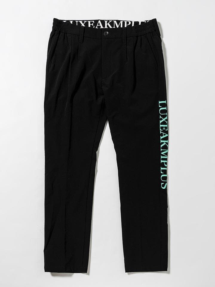 LUXEAKMPLUS 新品 ゴルフ サイドロゴ ストレッチ ロング パンツ