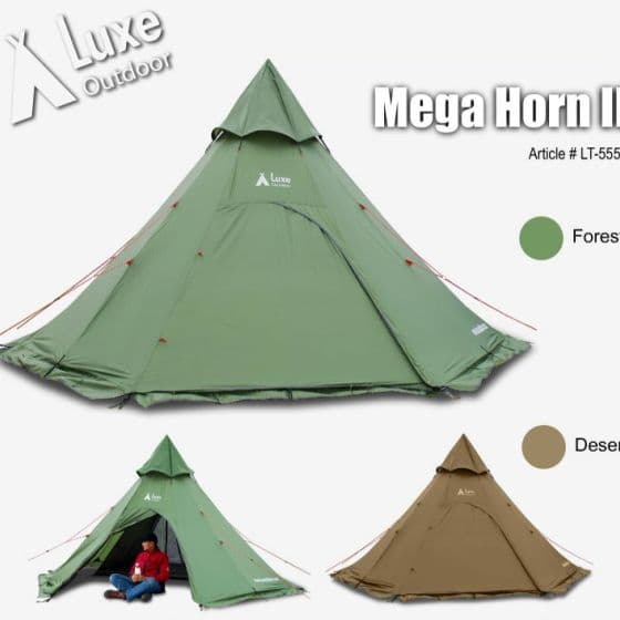 ルクセ メガホーン2 テント タープ